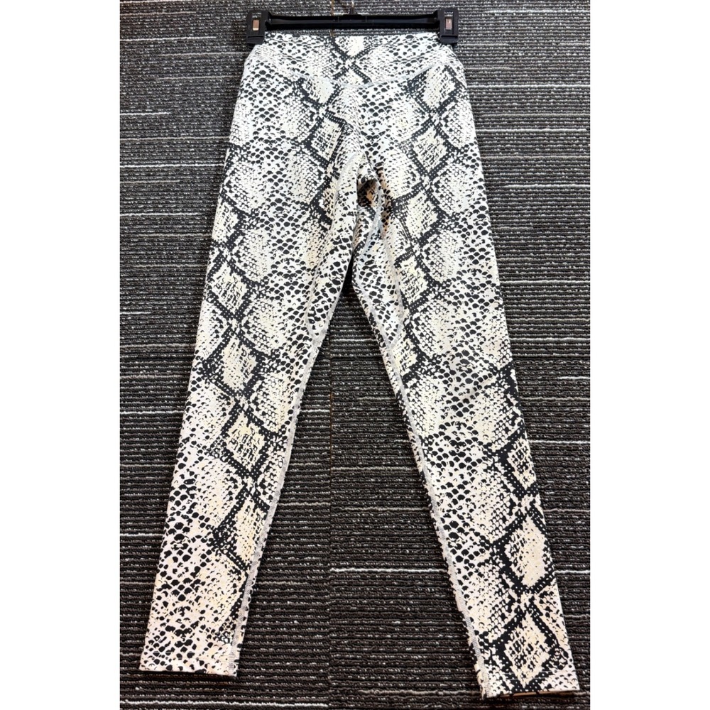 Balance Athletica Snakeskin Print Leggings Women S High Waisted Animal Black